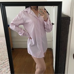 Classy Lilac Purple Men Dress Shirt